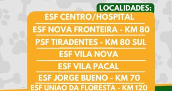 CAMPANHA DE VACINAÇÃO ANTIRRABICA