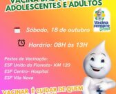 Medicilândia realiza ação para atualização da caderneta de vacinação