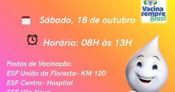 Medicilândia realiza ação para atualização da caderneta de vacinação